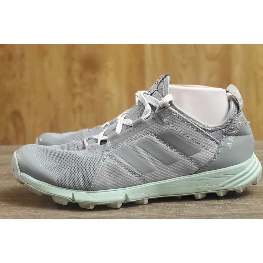 Adidas Terrex Speed Running Sneaker Shoes Women's‎ Size 8 Gray